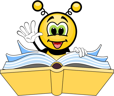 Bee with a book